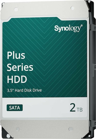 Synology HAT3300 2TB HDD Σκληρός Δίσκος 3.5" SATA III 5400rpm για Desktop HAT3300-2T