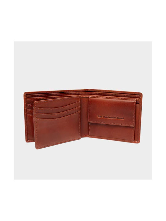 The Chesterfield Brand Men's Leather Wallet with RFID Brown