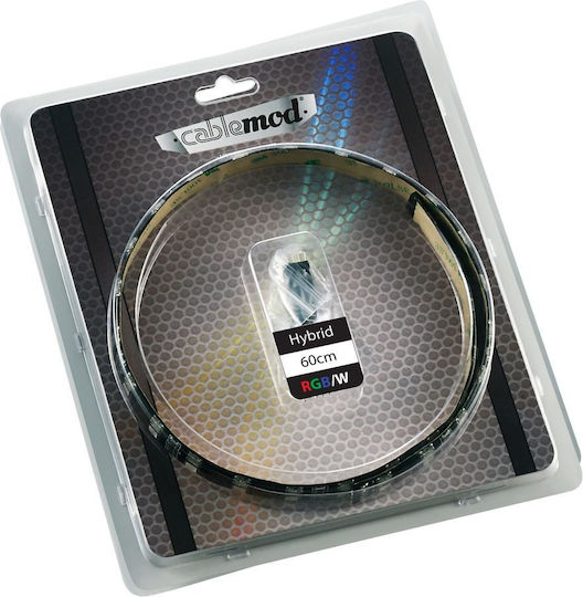 Cablemod WideBeam Hybrid LED-Streifen RGB/W 0.6m LED-Beleuchtungsband