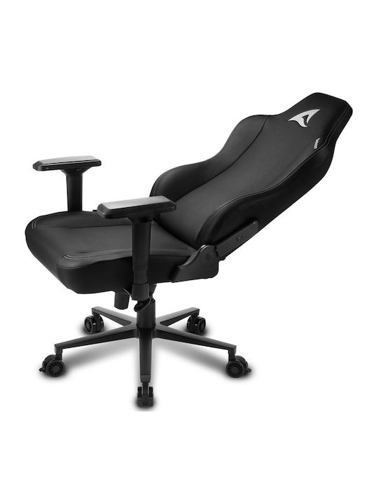 Sharkoon Skiller SGS40 Sytnhetic Leather Καρέκλα Gaming Δερματίνης με Ρυθμιζόμενα Μπράτσα Μαύρη