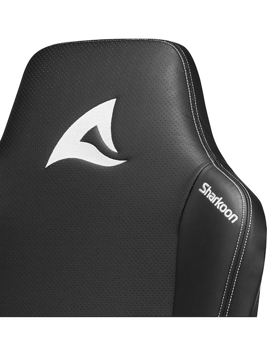 Sharkoon Skiller SGS40 Sytnhetic Leather Καρέκλα Gaming Δερματίνης με Ρυθμιζόμενα Μπράτσα Μαύρη