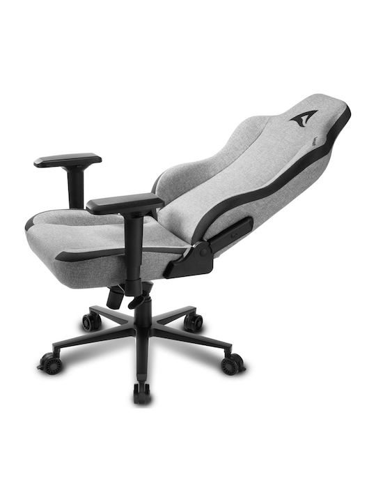 Sharkoon Skiller SGS40 Fabric Геймърски стол с регулируеми подлакътници Сив