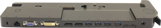 Fujitsu USB-C / USB-A Docking Station mit 4K PD Ethernet Schwarz (S26391-F1607-L109)