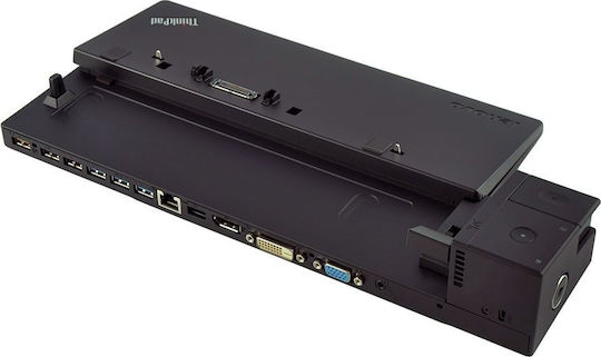 Lenovo ThinkPad Pro Dock Docking Station με DisplayPort Ethernet Μαύρο
