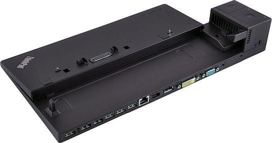 Lenovo ThinkPad Pro Dock Docking Station με DisplayPort Ethernet Μαύρο