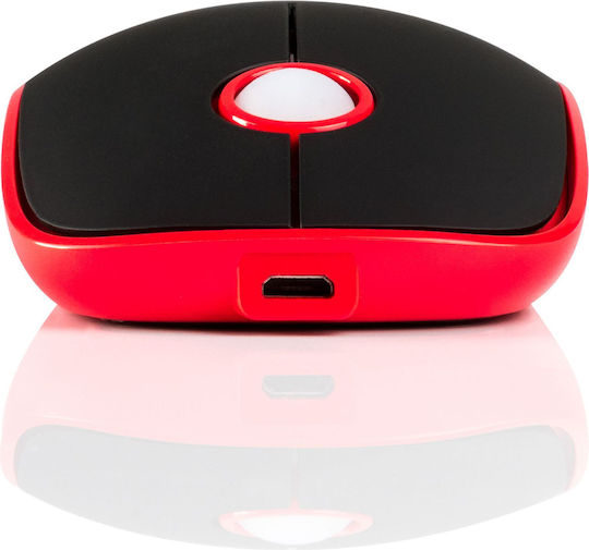Modecom MC-WRM113 Ασύρματο Mini Ποντίκι Μαύρο