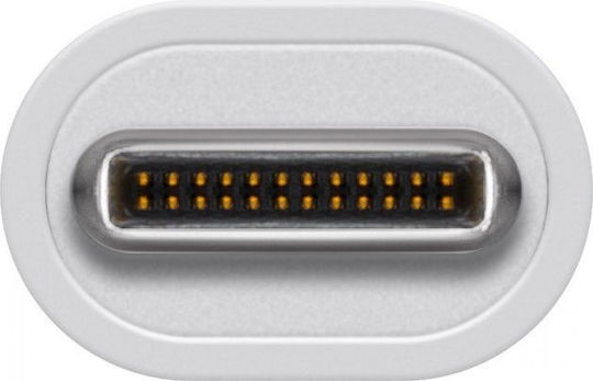 Manhattan IADAP USB31-HUB31C Hub 4 Θυρών USB 3.1 με σύνδεση USB-C Λευκό