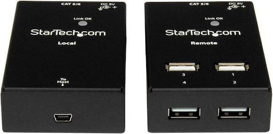 StarTech Hub USB 4 Porturi USB 2.0 Cu Conectare USB-A