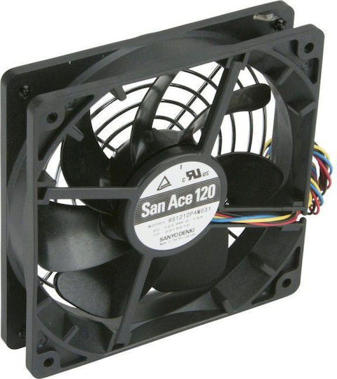 Supermicro Axial Fan Case Fans 120mm (1850rpm / 58.8cfm) Without LEDs Connection 4-Pin PWM
