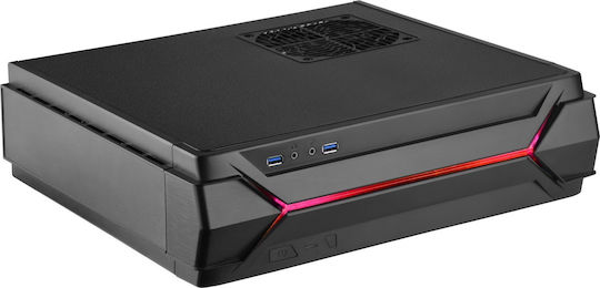 Silverstone Raven RVZ03 Gaming Mini Tower Κουτί Υπολογιστή με RGB Φωτισμό Μαύρο
