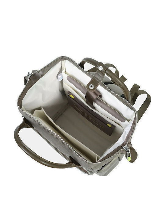 Moka M Fika Damentasche Rucksack Taupe