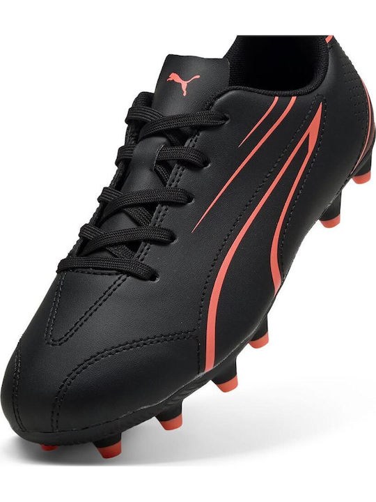 Vitoria Fg/ag Kids Molded Soccer Shoes Black