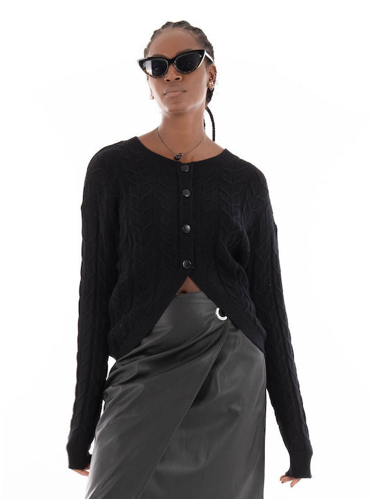 Vero Moda Women's Knitted Cardigan Black