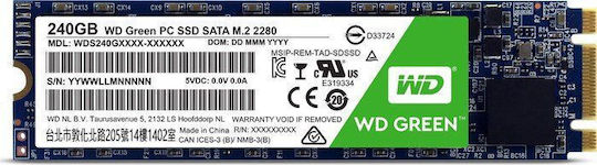 Western Digital Green SSD 240GB M.2 SATA III WDS240G1G0B