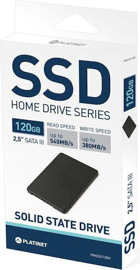 Platinet Home Line SSD 120GB Tip 2.5'' Cu Conexiune SATA III PMSSD120H