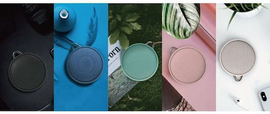 Sound Crush Macaron Αδιάβροχο Ηχείο Bluetooth 3W με Διάρκεια Μπαταρίας έως 9 ώρες Μαύρο