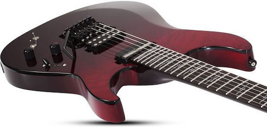 Schecter Reaper 6 Elite Fr Ηλεκτρική Κιθάρα ST Style με S Διάταξη Μαγνητών Blood Burst