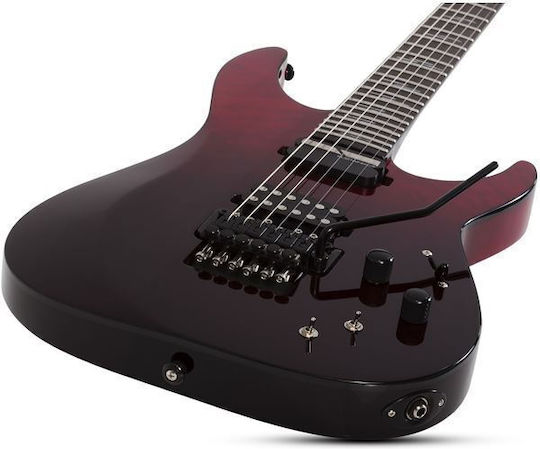 Schecter Reaper 6 Elite Fr Ηλεκτρική Κιθάρα ST Style με S Διάταξη Μαγνητών Blood Burst
