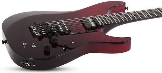 Schecter Reaper 6 Elite Fr Ηλεκτρική Κιθάρα ST Style με S Διάταξη Μαγνητών Blood Burst