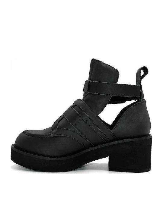 Coltrane Black 00141 Women's Ankle Boots Black