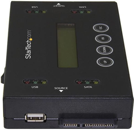 StarTech USB- und SATA-Kloner/Löscher Schwarz (SU2DUPERA11)