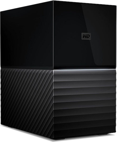 Western Digital My Book Duo USB 2.0 / USB 3.0 / USB-C Εξωτερικός HDD 16TB 3.5" Μαύρο