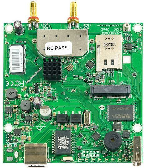 MikroTik RB912UAG-2HPnD-OUT Zugangspunkt Wi‑Fi 4 Einzelband (2,4 GHz) für Draußen Platzierung