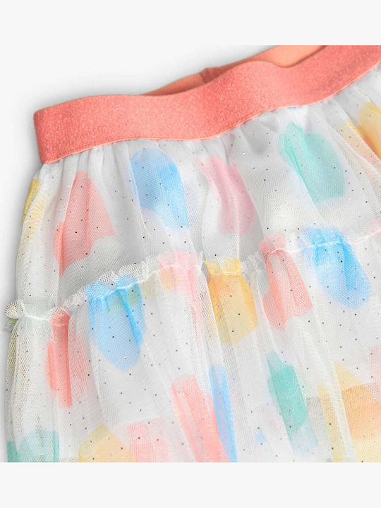 Kinder Tutu Rock aus Tüll Mehrfarbig