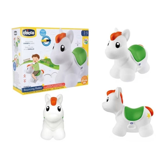 Chicco Χοπ Χοπ Αλογάκι Fit&fun Skoczek Rodeo για 2+ Ετών Λευκό