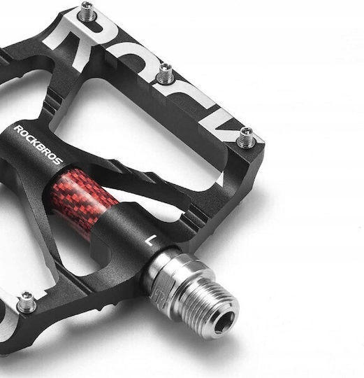 Rockbros Pedale de bicicletă Platforma Negre
