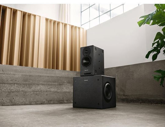 Dynaudio Aktiv Subwoofer mit Lautsprecher 9" 280W Schwarz