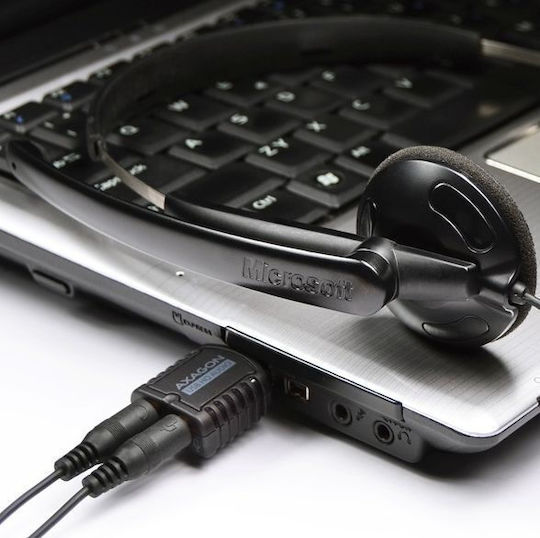 Axagon Εξωτερική USB Κάρτα Ήχου ADA-17
