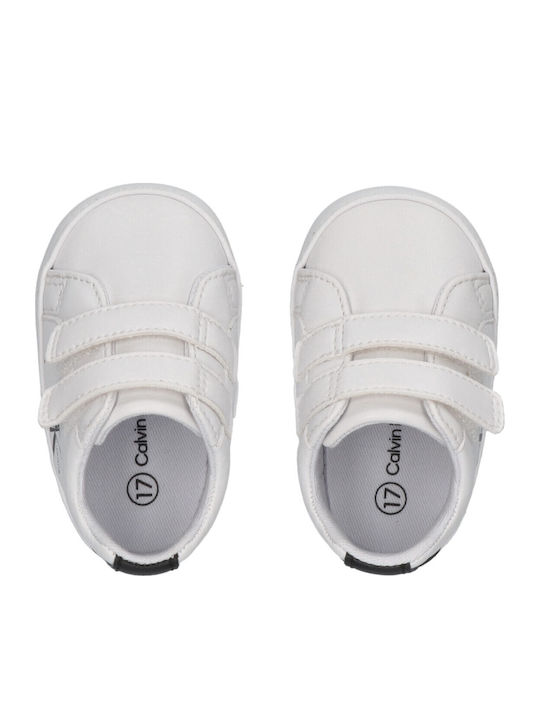 Calvin Klein Adidași pentru bebeluși Albe
