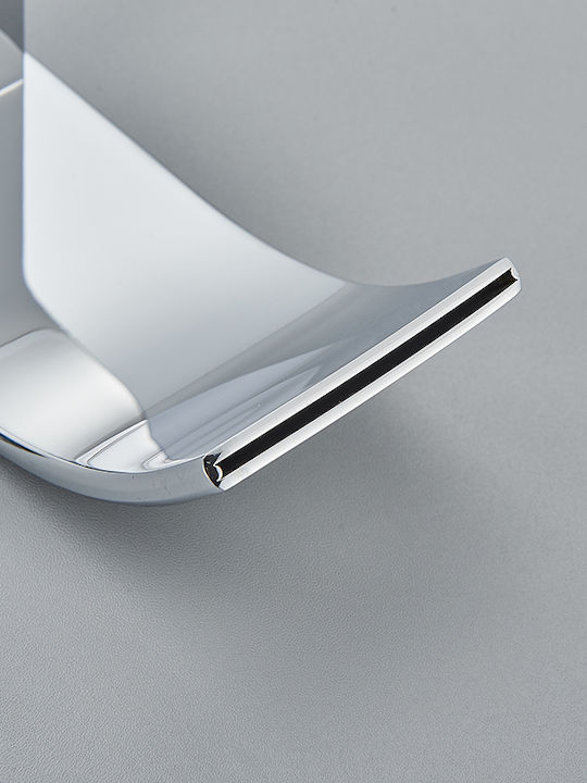 Bathroom Sink Faucet Blackswan Type M185 Short Chrome Model Waterfall Spout Sensor Size 15 Cm