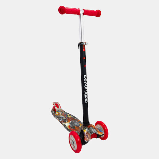 Athlopaidia Kids Scooter 3-Wheel for 3+ Years Multicolour