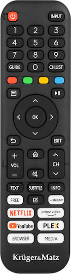 Kruger & Matz Smart Τηλεόραση 32" HD Ready LED KM0232HD-V2 (2024)