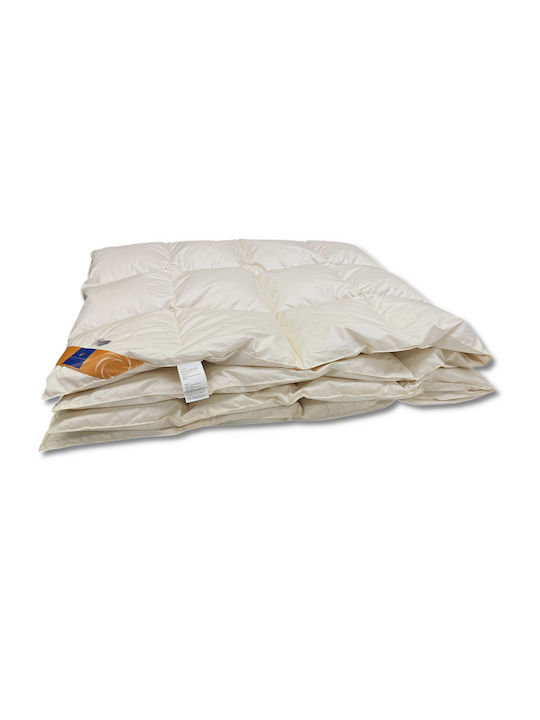 Billerbeck Pilotă Dublu De Puf 200x220cm Borkum Alb