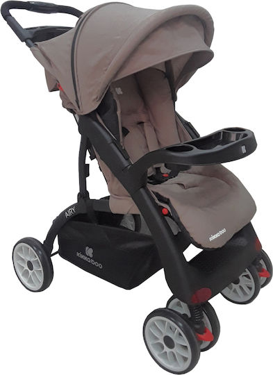 Kikka Boo Airy 2 in 1 Baby Kinderwagen Geeignet für Neugeborene Beige Melange 8.6kg