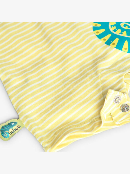 Boboli Babystrampler Kurzärmelig Yellow