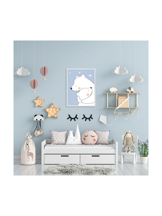 Παιδικό Κάδρο Loving Bears 21x30εκ.