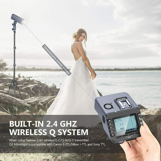 Neewer 200ws 2.4g TTL светкавица, съвместима с DSLR фотоапарати Canon 90097583