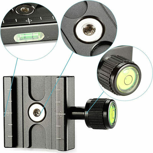 Метална бързосменяема основа Neewer 50mm с QR плоча 90093471