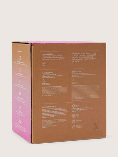 Victoria's Secret Coco Lotion + Scrub Set Îngrijire Pentru Hidratare