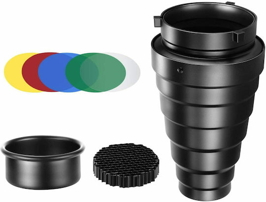 Neewer Medium Aluminium Alloy Conical Snoot Kit 10092533