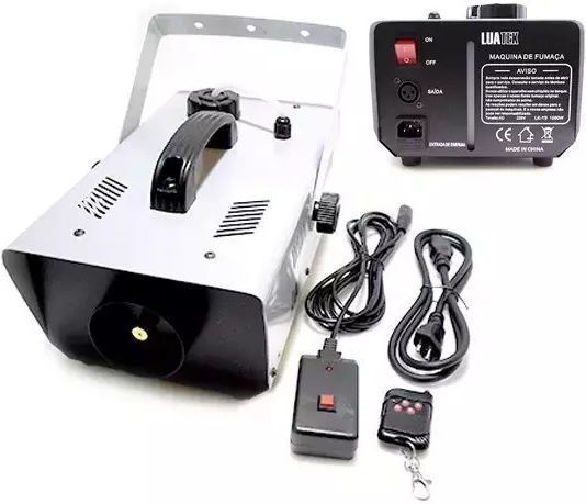 Professional Fog Machine Set 9l Liquid Remote Control 2000 Kv