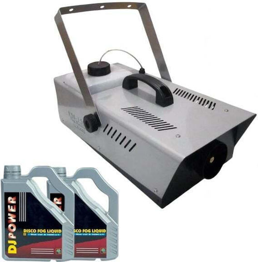 Professional Fog Machine Set 9l Liquid Remote Control 2000 Kv
