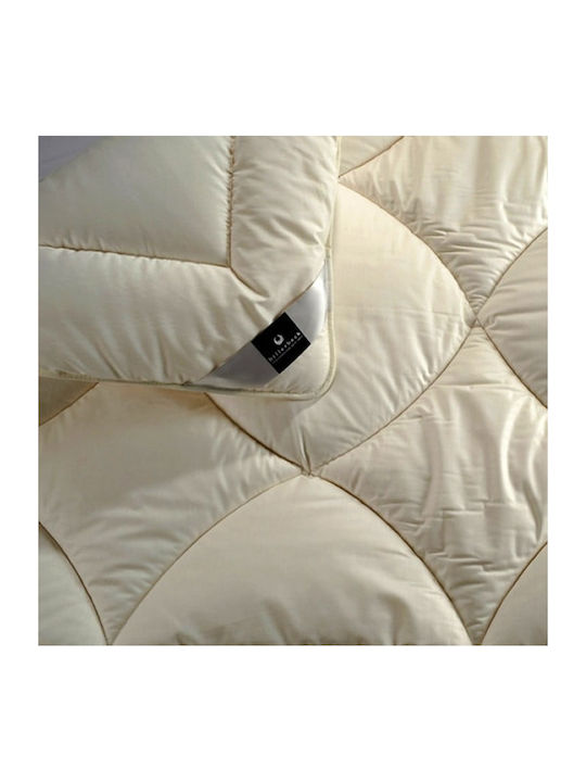 Billerbeck Pilotă Dublu De Lână 200x220cm Wool Classic Alb