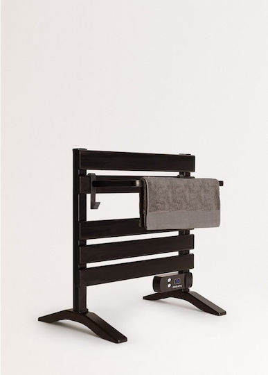 Create Ηλεκτρική Πετσετοκρεμάστρα 150W 55.8x52.3cm Μαύρη