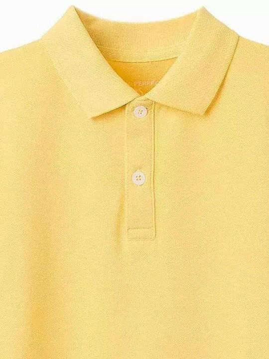 Zippy Children's Polo Short Sleeve Yellow