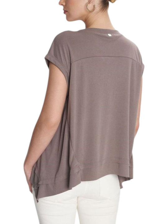 Ale - The Non Usual Casual Blouse Light Grey 8920750-LIGHT